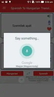 Play Spanish Hungarian Translator Play Spanish Hungarian Translator