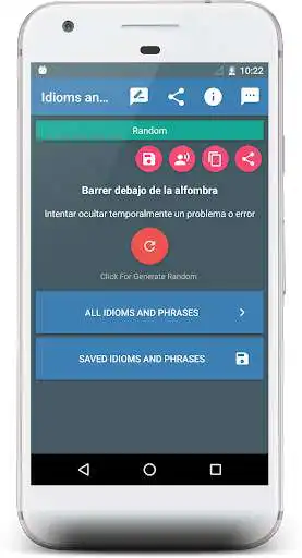 Play Spanish Idioms and Phrases - Idiomas y frases  and enjoy Spanish Idioms and Phrases - Idiomas y frases with UptoPlay