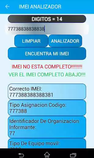 Play SPANISH IMEI GEN as an online game SPANISH IMEI GEN with UptoPlay