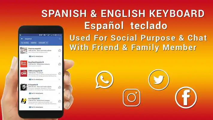 Play Spanish keyboard :Teclado en español
