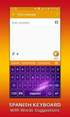 Play Spanish keyboard :Teclado en español
