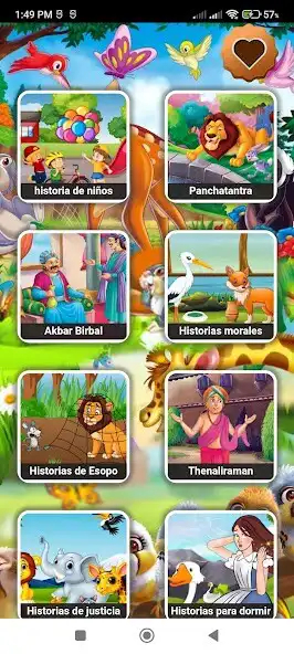 Play Spanish kids story with audio  and enjoy Spanish kids story with audio with UptoPlay
