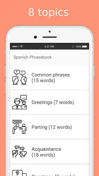 Play Spanish Phrasebook offline  and enjoy Spanish Phrasebook offline with UptoPlay