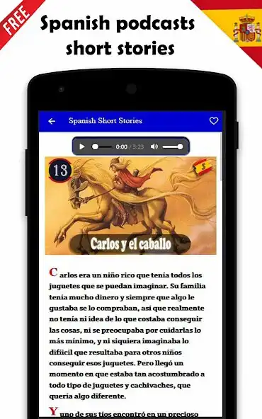 Play Spanish Podcasts short stories as an online game Spanish Podcasts short stories with UptoPlay