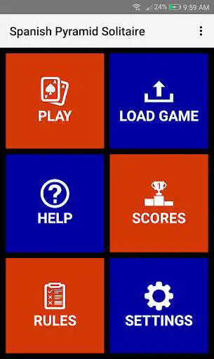 Play Spanish Pyramid Solitaire