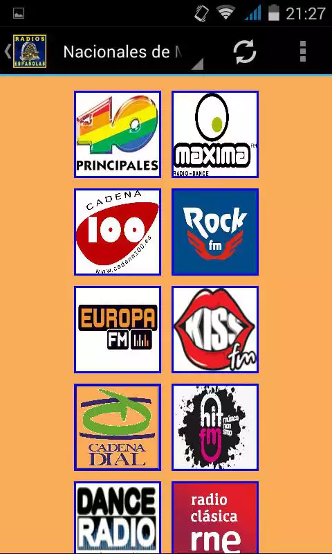 Play Spanish radio