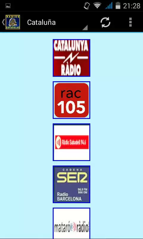 Play Spanish radio