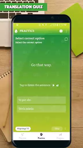 Play Spanish Sentence Master as an online game Spanish Sentence Master with UptoPlay