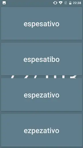 Play Spanish Spelling Test 85k as an online game Spanish Spelling Test 85k with UptoPlay