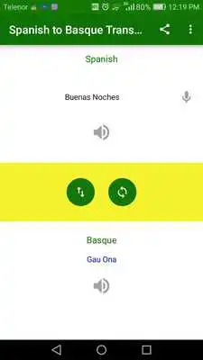 Play Spanish to Basque Translation