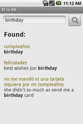 Play Spanish to English