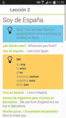 Play Spanish Tutor