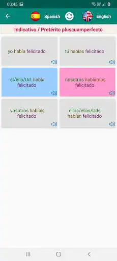 Play Spanish Verb Conjugation - Conjugator- Translation as an online game Spanish Verb Conjugation - Conjugator- Translation with UptoPlay