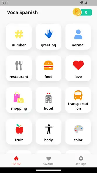 Play Spanish vocabulary book  and enjoy Spanish vocabulary book with UptoPlay