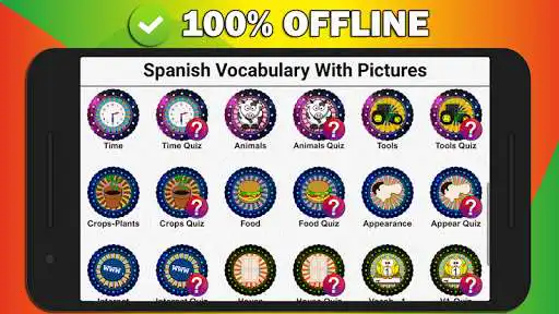 Play APK Spanish Vocabulary With Pics  and enjoy Spanish Vocabulary With Pics with UptoPlay zeemish.language.spanish.learn.vocabs