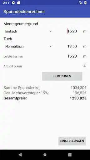 Play Spanndeckenrechner  and enjoy Spanndeckenrechner with UptoPlay