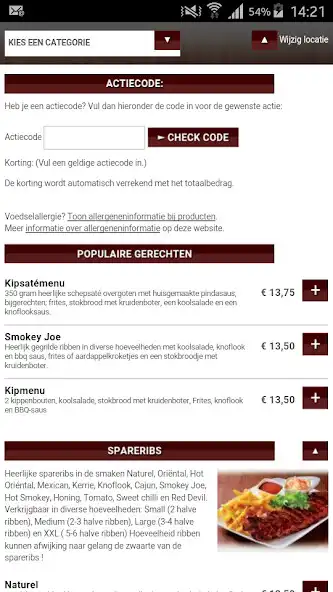 Play Spareribslijn as an online game Spareribslijn with UptoPlay