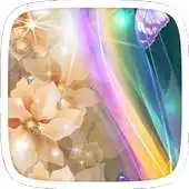 Free play online Sparkle Flower Theme APK