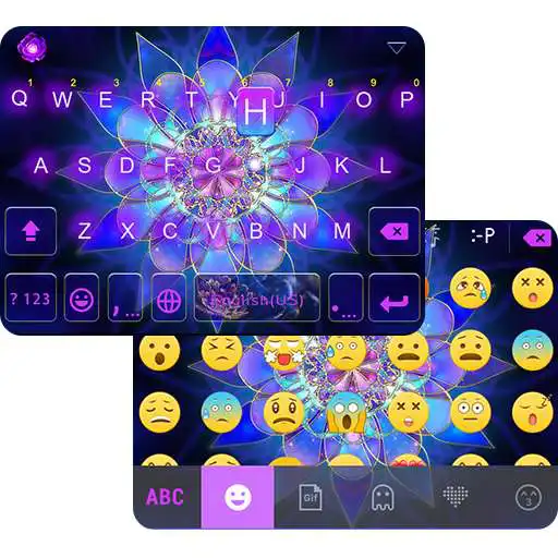 Free play online Sparkle Lotus Emoji Keyboard APK Free play online Sparkle Lotus Emoji Keyboard APK
