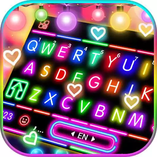 Play Sparkle Neon Lights Theme APK