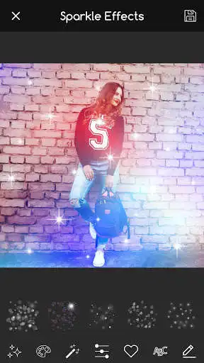 Play Sparkle Photo Effect for Pictures