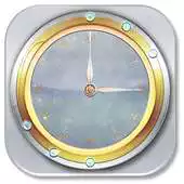Free play online Sparkling Clock Widget APK