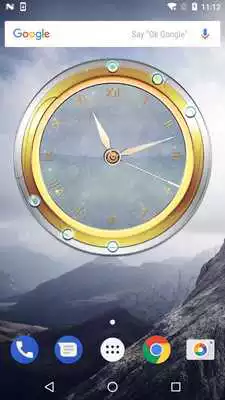 Play Sparkling Clock Widget