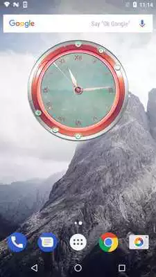 Play Sparkling Clock Widget