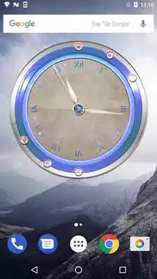 Play Sparkling Clock Widget