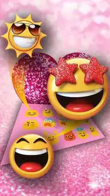 Play Sparkling Heart Pink Diamonds Keyboard