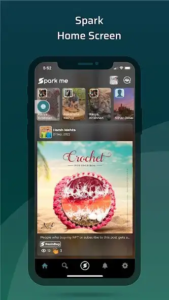 Play Spark me - Social Media App as an online game Spark me - Social Media App with UptoPlay