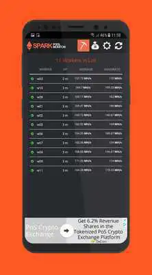 Play Sparkpool Mining Monitor