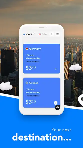 Play Sparks eSIM as an online game Sparks eSIM with UptoPlay