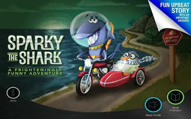 Play Sparky Shark - Childrens Book