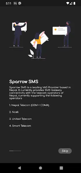 Play Sparrow sms as an online game Sparrow sms with UptoPlay