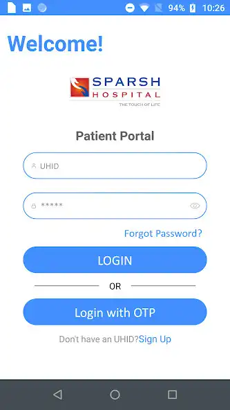 Play Sparsh Patient Portal as an online game Sparsh Patient Portal with UptoPlay