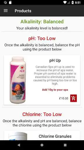 Play Spa Water Test by Canadian Spa Company as an online game Spa Water Test by Canadian Spa Company with UptoPlay