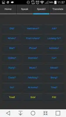 Play Speach - English to German