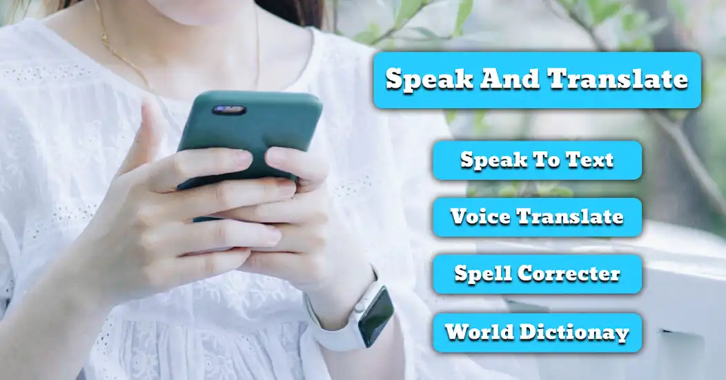 Play Speak and Translate: Traductor  and enjoy Speak and Translate: Traductor with UptoPlay