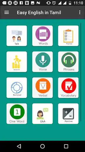Play Speak English using Tamil - Learn English in Tamil