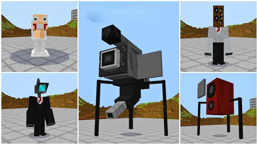Play Speakerman Mod For Minecraft  and enjoy Speakerman Mod For Minecraft with UptoPlay