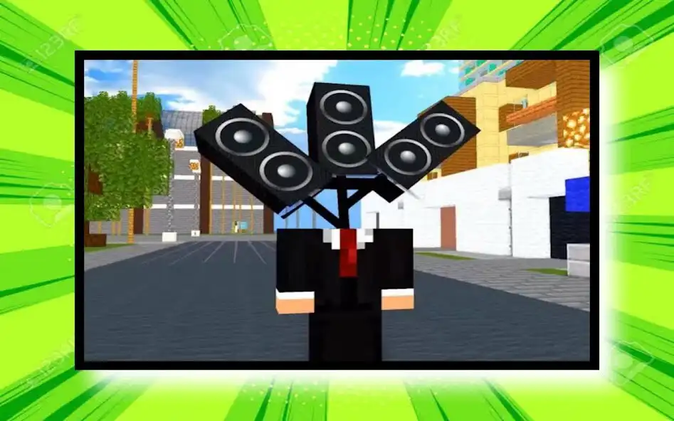 Play Speakerman Mods For Minecraft as an online game Speakerman Mods For Minecraft with UptoPlay