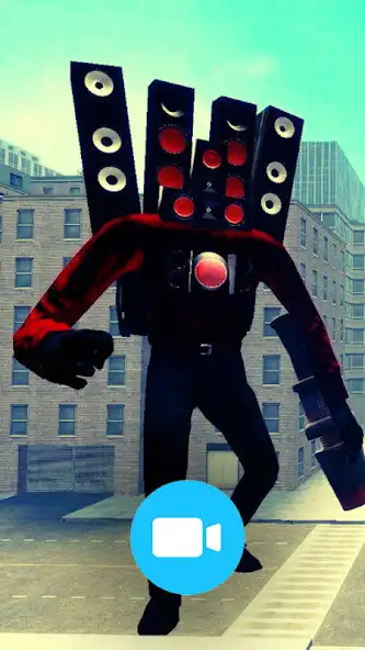Play Speaker Man Titan fake call as an online game Speaker Man Titan fake call with UptoPlay