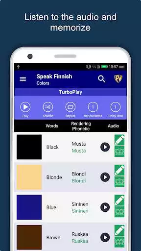 Play Speak Finnish : Learn Finnish Language Offline