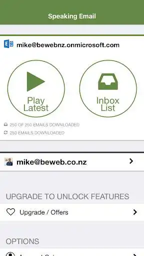 Play Speaking Email - voice reader for email as an online game Speaking Email - voice reader for email with UptoPlay
