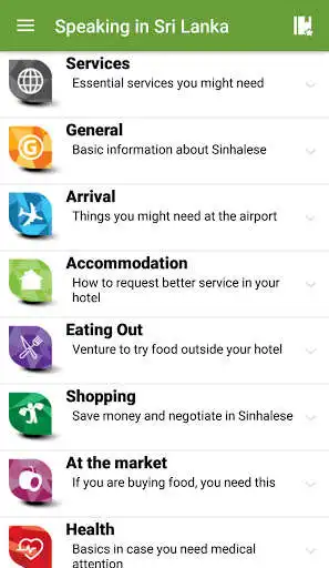 Play APK Speaking In Sri Lanka Pro  and enjoy Speaking In Sri Lanka Pro with UptoPlay com.ifs.sisl.pro