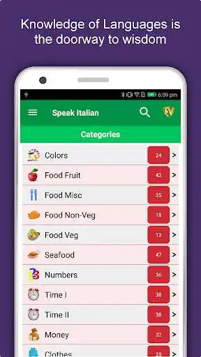 Play Speak Italian : Learn Italian Language Offline  and enjoy Speak Italian : Learn Italian Language Offline with UptoPlay
