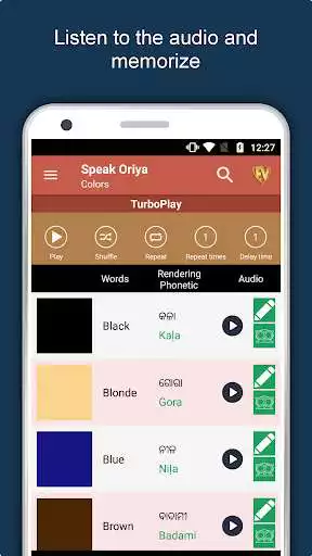 Play Speak Oriya : Learn Oriya Language Offline