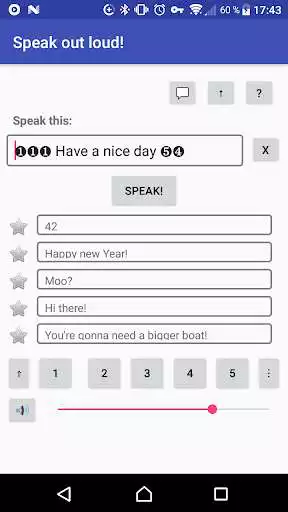 Play Speak Out Loud! - Let your Mobile talk