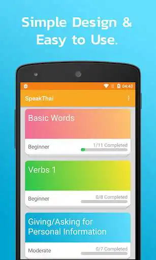 Play SpeakThai: Learn to Speak Thai  and enjoy SpeakThai: Learn to Speak Thai with UptoPlay